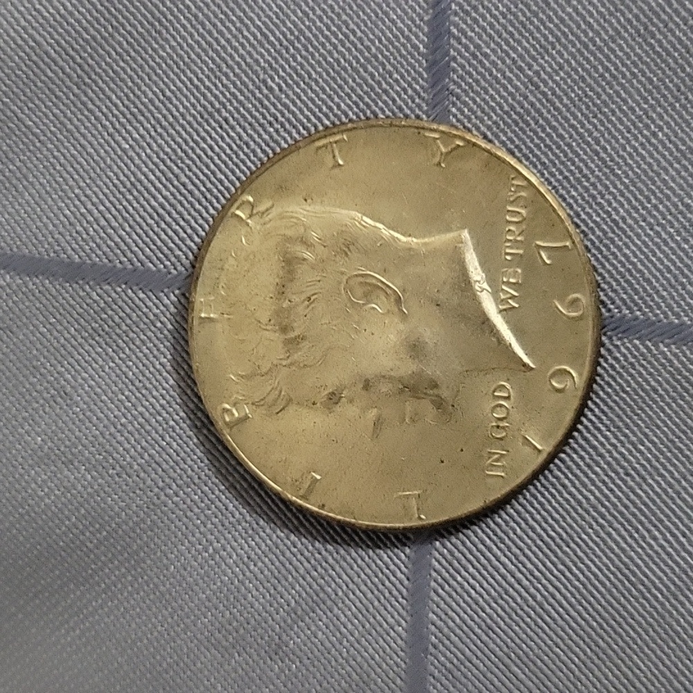 Silver half a dollar
